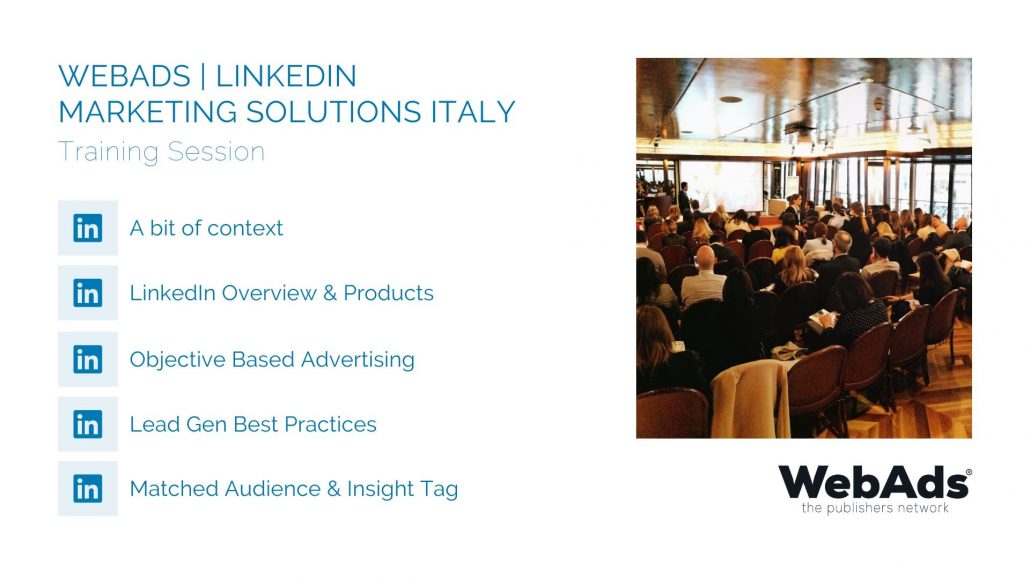 Training session WebAds LinkedIn